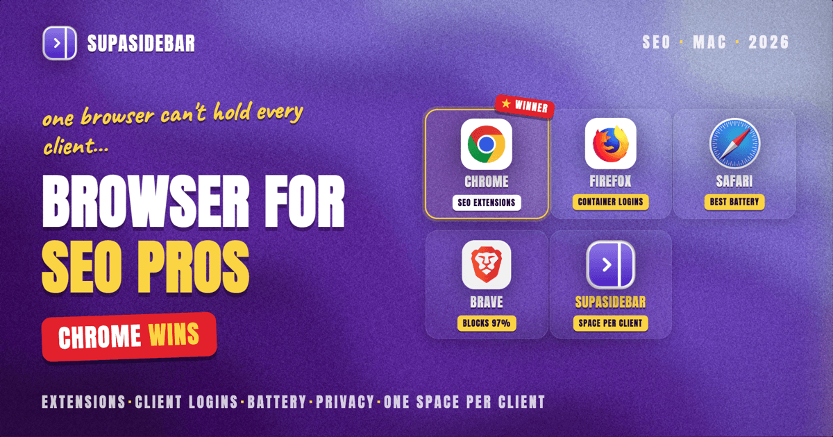 Best Browser for SEO Specialists on Mac in 2026