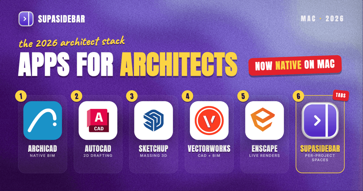 Best Mac Apps for Architects in 2026