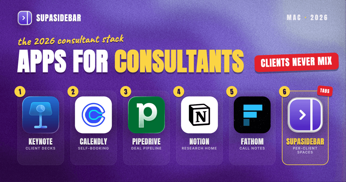 Best Mac Apps for Consultants in 2026