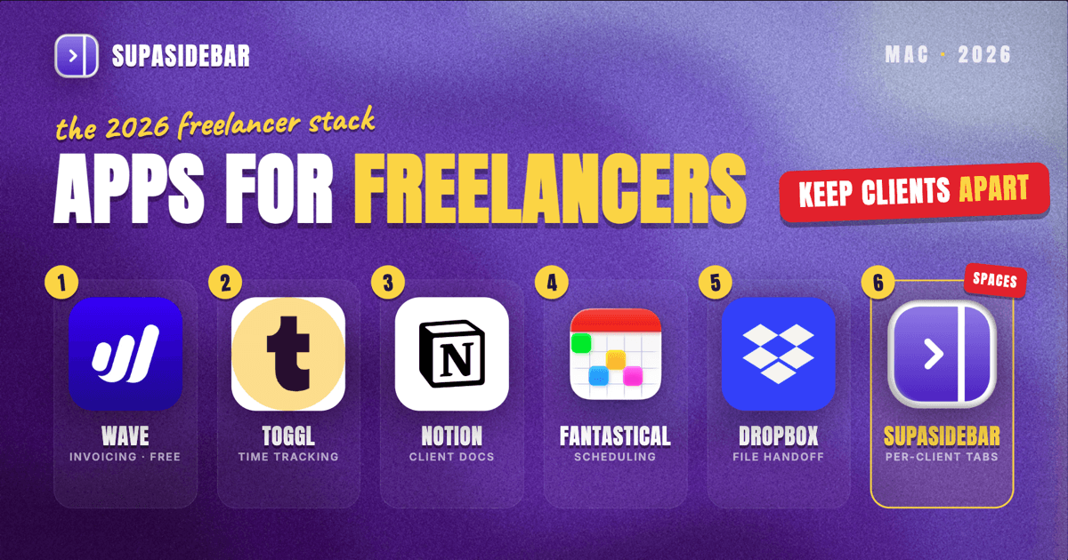 Best Mac Apps for Freelancers in 2026