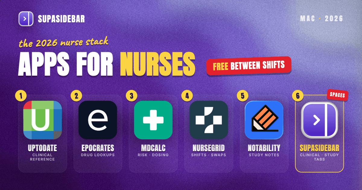 Best Mac Apps for Nurses in 2026