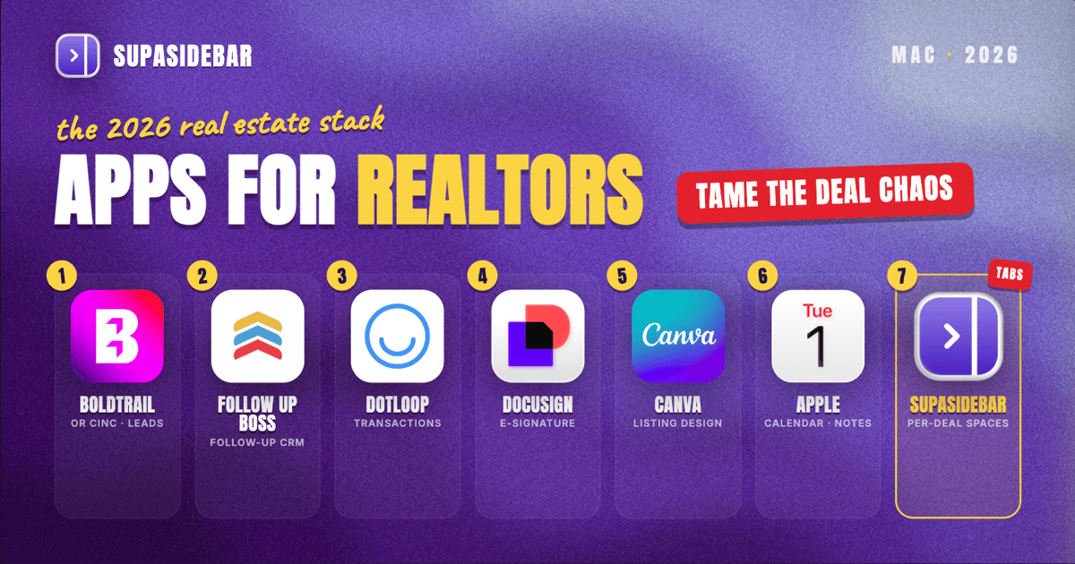 Best Mac Apps for Real Estate Agents in 2026