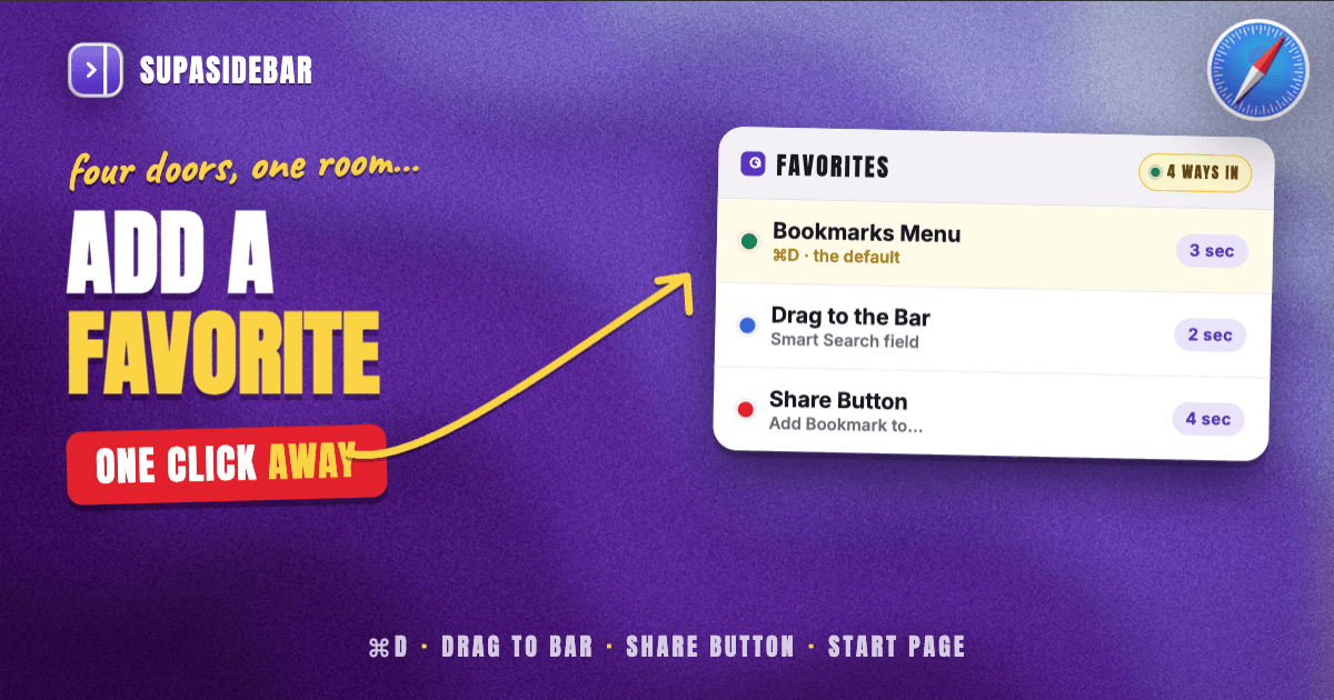 How to Add Favorites in Safari on Mac (2026 Guide)