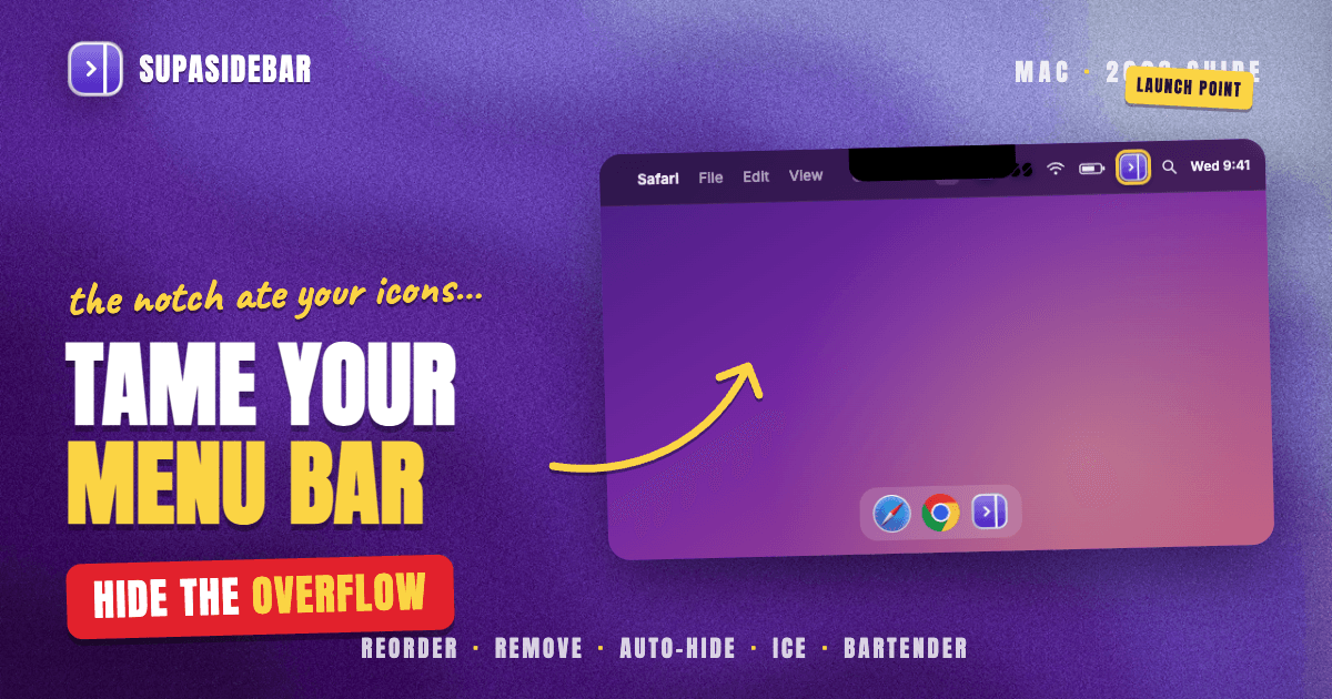 How to Manage and Clean Up Your Mac Menu Bar (2026)