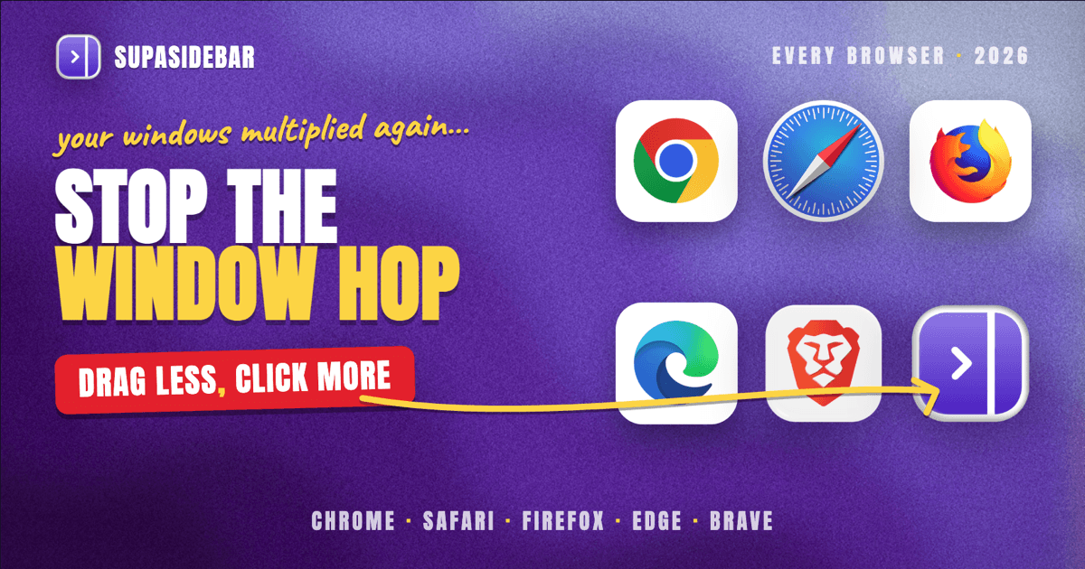 How to Move Tabs Between Windows in Every Browser on Mac (2026)