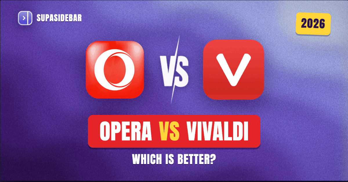 Opera vs Vivaldi (2026): Which Power User Browser Is Better on Mac?
