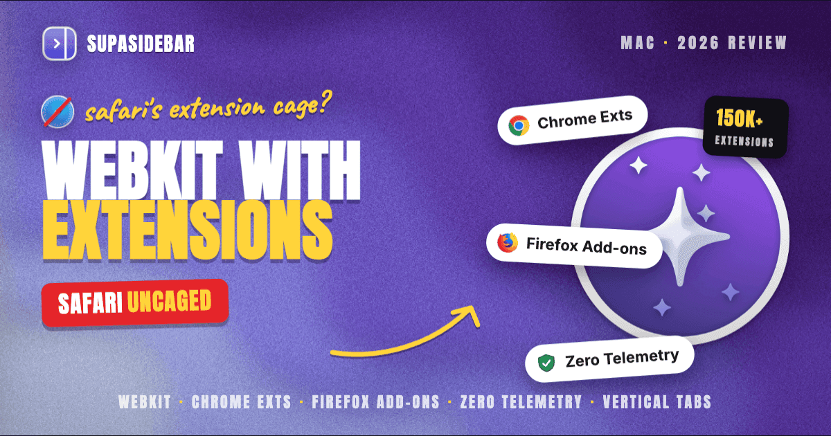 Orion Browser Mac Review (2026): WebKit + Extension Compatibility, Honestly Tested