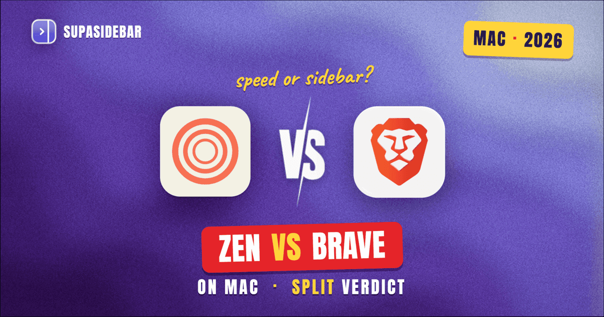 Zen Browser vs Brave (2026): Privacy, Performance, and Workspaces Compared