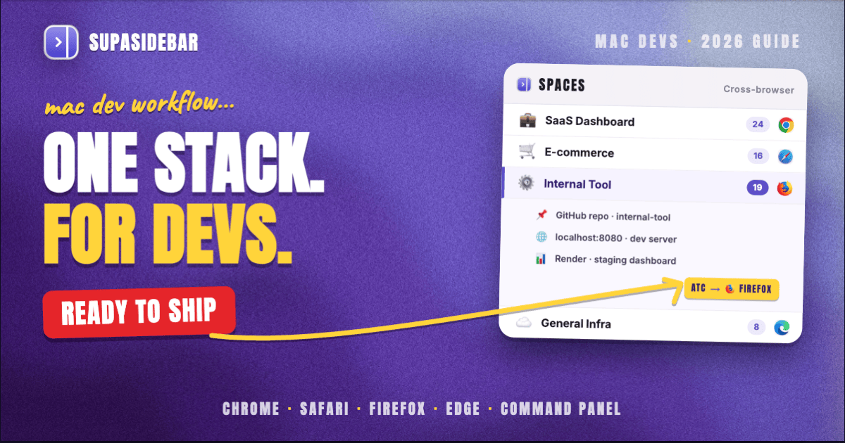 Best Browser Setup for Developers on Mac (2026 Cross-Browser Workflow ...